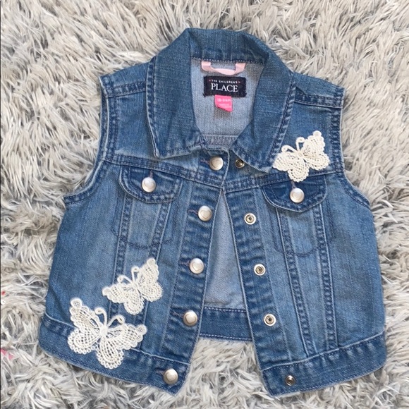 18-24mo girl’s denim vest - Picture 1 of 3